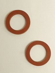 Pakning for dia. 16mm. Brun. 20/150 kobling, 2 pk